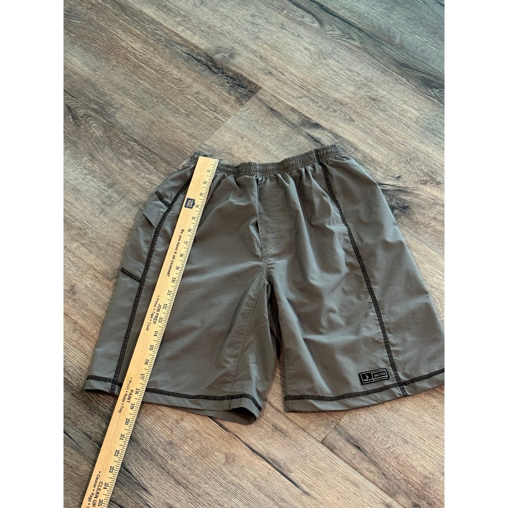 Prana shorts‎ mens size medium gray built in liner